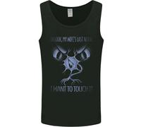 Il Mio Wife's Ultimo Nervo Divertente Marito Uomo Canotta Maglia