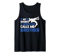 Il mio wrestler preferito mi chiama Fratello Cool Wrestling Uomini Ragazzo Canotta