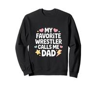 Il Mio Wrestler Preferito Mi Chiama papà Felpa