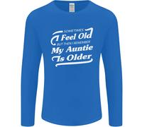 Il Mio Zia È Anziani 30th 40th 50th Compleanno Uomo Maniche