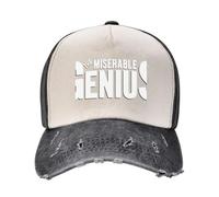Il Miserabile Genio Berretto da Baseball Cappuccio Compleanno Golf Indossare Cappello Donne Capretti Uomo