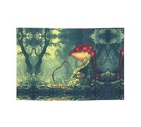 Il misterioso acchiappamosche di Venere aspetta Stampa striscioni festivi e fondali appesi - decora facilmente la scena della tua festa