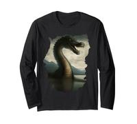 Il misterioso Mostro di Loch Ness Maglia a Manica