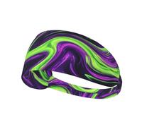 Il mistero del colore Sport Head Tie per uomini e donne - Fascia per capelli comoda ed elegante per tutte le attività