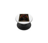 Il mistero dell'omicidio del gatto nero Starlet Art Deco PopSockets PopGrip Adesivo