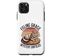 Il mistero di Feline Grace svela gli amanti dei gatti Feline Pet Meow Cats Custodia per iPhone 11 Pro Max