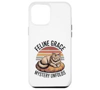 Il mistero di Feline Grace svela gli amanti dei gatti Feline Pet Meow Cats Custodia per iPhone 12 Pro Max