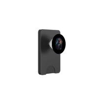 Il mistico cavaliere nel mondo fantastico con il fuoco PopSockets PopWallet per MagSafe