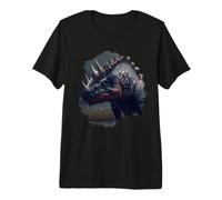 Il Mistico Dinosauro un'epica Avventura Fantasy Maglietta Premium