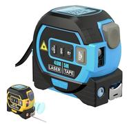 Il Misuratore Supremo, Nuovo Telemetro 3-in-1 2026, Metro Digitale Con Display Led, Alta Precisione ±2mm, Misura Fino A 40m, Funzionamento Semplice blue