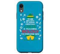 Il modo migliore per diffondere Natale Cheer Insegnare Biologia Custodia per iPhone XR