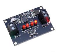 Il modulo interruttore timer con rilevamento delle vibrazioni supporta DC 4-30 V in ingresso ritardo regolabile 0-15 minuti di ripristino automatico a bassa alimentazione in standby (scheda)