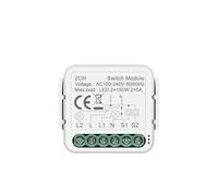 Il modulo switch non richiede un interruttore di linea neutro Supporta il controllo bidirezionale del controller LED Dimmer LED(ZigBee Switch 2CH-N)