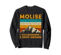 Il Molise Sta Chiamando Molisani Regalo Divertente Vintage Felpa