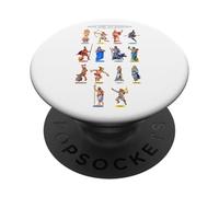 Il mondo degli dei dell'antica Grecia - Mitologia PopSockets PopGrip Adesivo