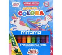 Il mondo degli unicorni magici. Ascolta e colora. Ediz. illustrata. Con 8 pennarelli. Con playlist musicale