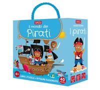 Il mondo dei pirati. Q-box. Ediz. a colori. Con 10 figure sagomate. Con pu...
