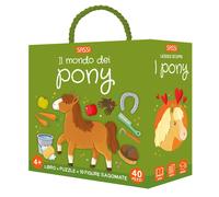 Il mondo dei pony. Q-box. Ediz. a colori. Con 10 figurine sagomate. Con pu...