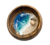 Il mondo del mare nelle ciotole fatto a mano oceani conchiglie stelle marine tartarughe decorazione per la casa per bambini Natale vita marina esposizione in miniatura