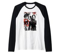 Il Mondo di Hunger Games Katniss Everdeen Maglia con Maniche Raglan