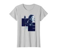 Il Mondo di Hunger Games Katniss Everdeen Maglietta, Donna, Argento, 3XL