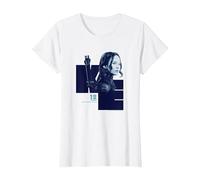 Il Mondo di Hunger Games Katniss Everdeen Maglietta, Donna, Bianco, 3XL