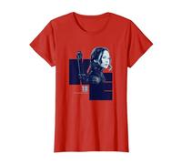 Il Mondo di Hunger Games Katniss Everdeen Maglietta, Donna, Rosso, 3XL