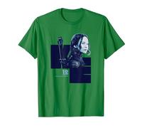 Il Mondo di Hunger Games Katniss Everdeen Maglietta, Uomo, Verde Mela, L