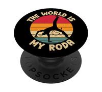 Il Mondo è la mia Roda Capoeira PopSockets PopGrip Adesivo