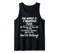 Il Mondo è Un Posto Pericoloso. Canotta