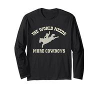 Il Mondo ha Bisogno di più Cowboy Maglia a Manica