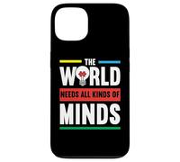 Il mondo ha bisogno di tutti i tipi di mente Autismo Awanress Custodia per iPhone 13