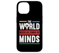 Il mondo ha bisogno di tutti i tipi di mente Autismo Awanress Custodia per iPhone 14