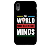 Il mondo ha bisogno di tutti i tipi di mente Autismo Awanress Custodia per iPhone XR
