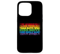 Il mondo ha problemi più grandi Bandiera gay arcobaleno | LGBTQ Custodia per iPhone 15 Pro Max