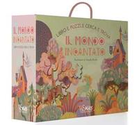 Il mondo incantato. Libro e puzzle cerca e trova. Ediz. a colori. Con puzzle. Con Poster