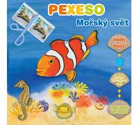 Il mondo marino Pexeso con carte maxi