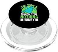 Il mondo non ti deve niente, tesoro PopSockets PopGrip per MagSafe