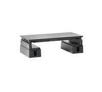 Il Monitor Aumenta L'Espansione USB Elevata e L'Archiviazione Pieghevole del Computer Desktop Aumenta L'Organizzatore Della Staffa di Base