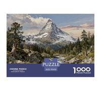 Il Monte Bianco, Svizzera Puzzle in Legno Impermeabile Puzzles Da 1000 Pezzi Per Adulti Divertenti Giochi Di Puzzle Impegnativi