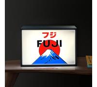 Il monte Fuji RGB LED Neon Lightbox regolabile muro in grado di gestire il segnale di avvertimento Studio per le biblioteche cinematografiche cafè Home Company Bar Wall Decor USB alimentato