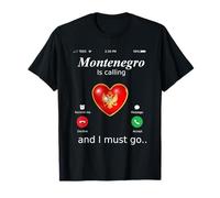 Il Montenegro sta chiamando e io devo andare tshirt Monteneg Maglietta