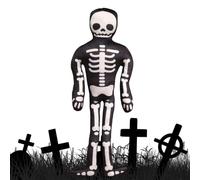 Il Morbido Peluche Scheletro 40 cm Divertente Giocattolo Ossa Per Halloween