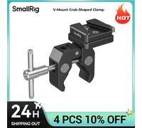 Il morsetto a forma di granchio con attacco a V SmallRig integra Tlate con attacco a V con morsetto a forma di granchio per carico batteria con attacco a V, lega da 1,5 kg - 5313