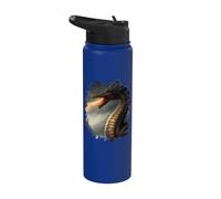 Il mostro di Loch Ness, il drago sputafuoco Stainless Steel Insulated Water Bottle
