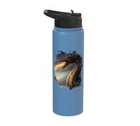 Il mostro di Loch Ness, il drago sputafuoco Stainless Steel Insulated Water Bottle