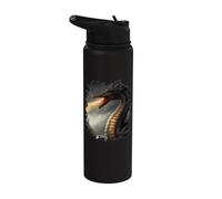 Il mostro di Loch Ness, il drago sputafuoco Stainless Steel Insulated Water Bottle