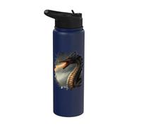 Il mostro di Loch Ness, il drago sputafuoco Stainless Steel Insulated Water Bottle