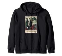 Il Mostro Frankenstein e Gli Amanti della Sposa Tarocchi Felpa con Cappuccio