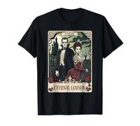 Il Mostro Frankenstein e Gli Amanti della Sposa Tarocchi Maglietta